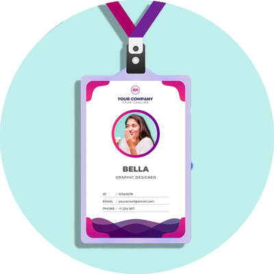 ID Card PVC card, staff card, membership card, hard card